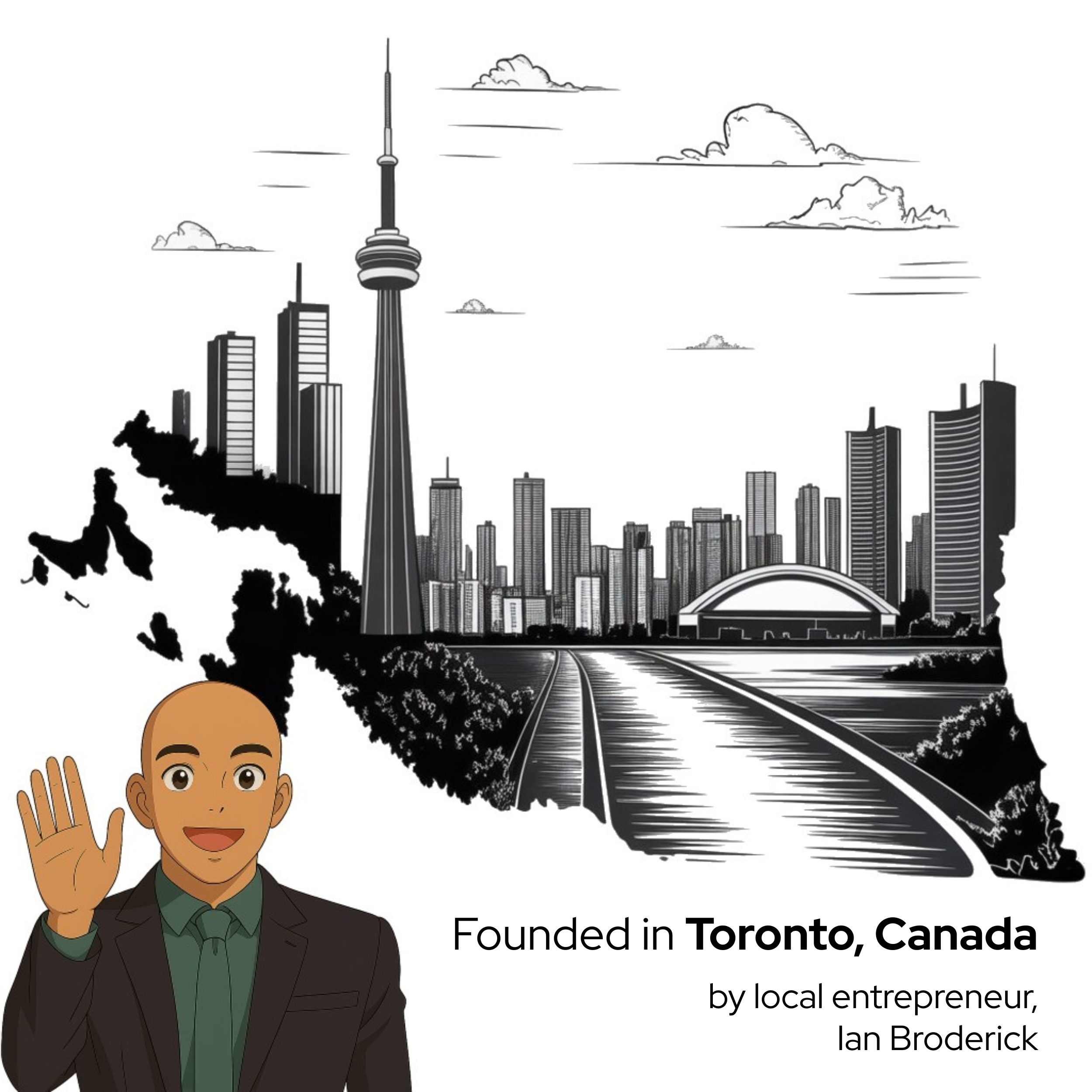 Founded in Toronto, Canada by local entrepreneur Ian Broderick